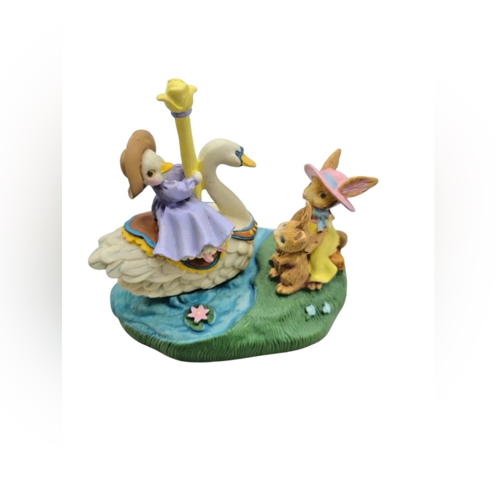 Vintage Avon Kathy Jeffers Carousel Wonderland Mother Goose